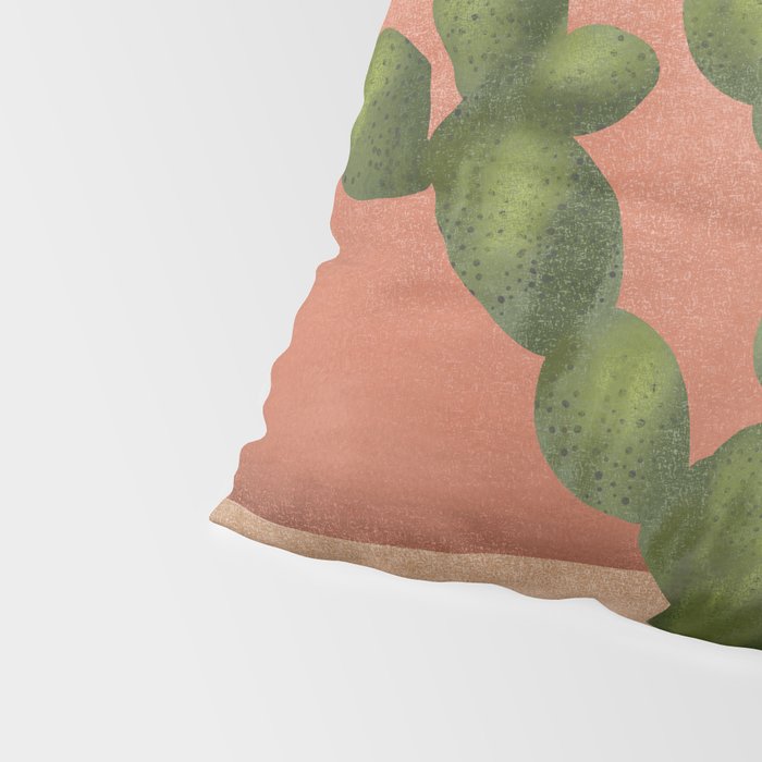 Strong Desert Cactus Pillow Sham Gallery Image 4