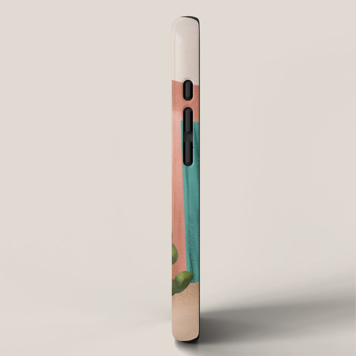 Strong Desert Cactus iPhone Case Gallery Image 2