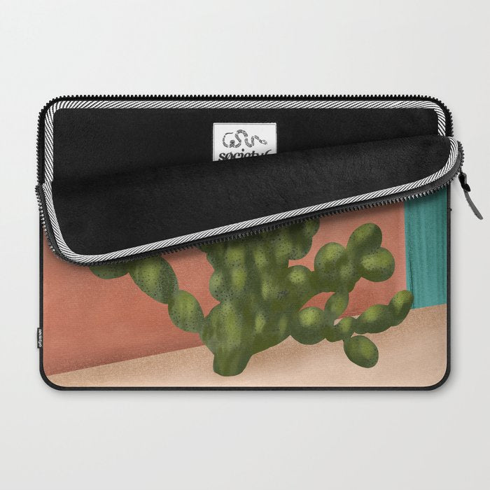 Strong Desert Cactus Laptop Sleeve Gallery Image 2