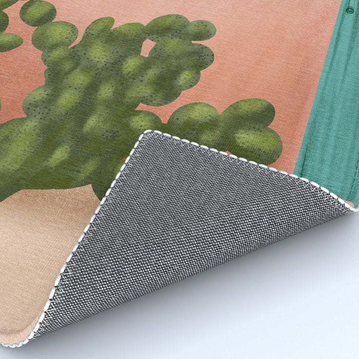 Strong Desert Cactus Rug Gallery Image 4