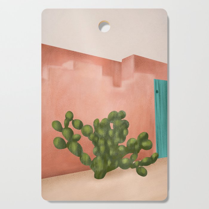 Strong Desert Cactus Cutting Board Gallery Image 1