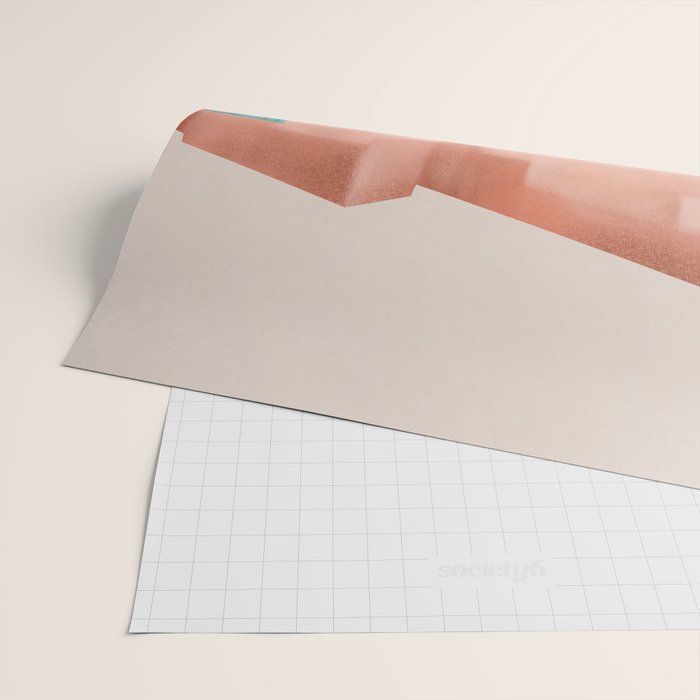 Strong Desert Cactus Wrapping Paper Gallery Image 2