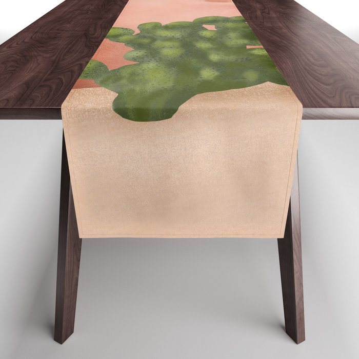 Strong Desert Cactus Table Runner Gallery Image 1