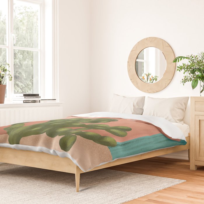 Strong Desert Cactus Duvet Cover Gallery Image 2
