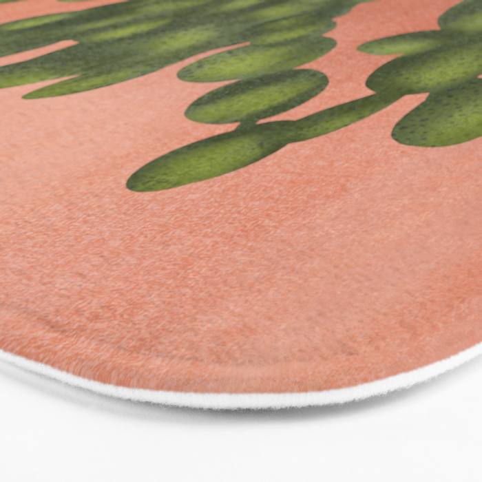 Strong Desert Cactus Bath Mat Gallery Image 3