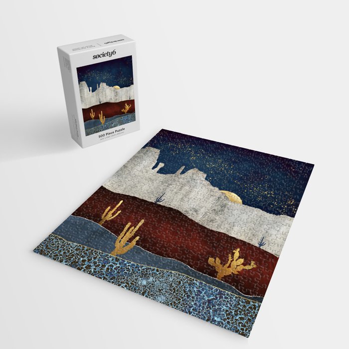 Moonlit Desert Jigsaw Puzzle Gallery Image 2