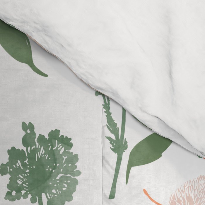 Modern floral blooms PGM5 Comforter Gallery Image 4
