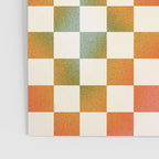 Rainbow Checkered Print in Cream Poster Gallery Image 3