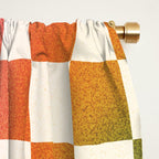 Rainbow Checkered Print in Cream Window Curtain Gallery Image 2
