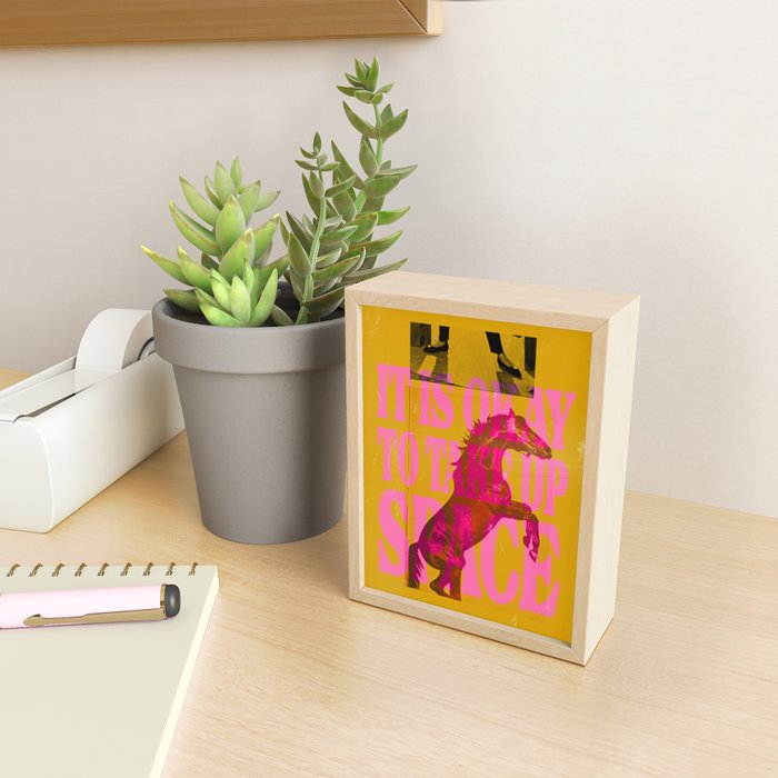 Take Up Space Mini Art Print Gallery Image 2