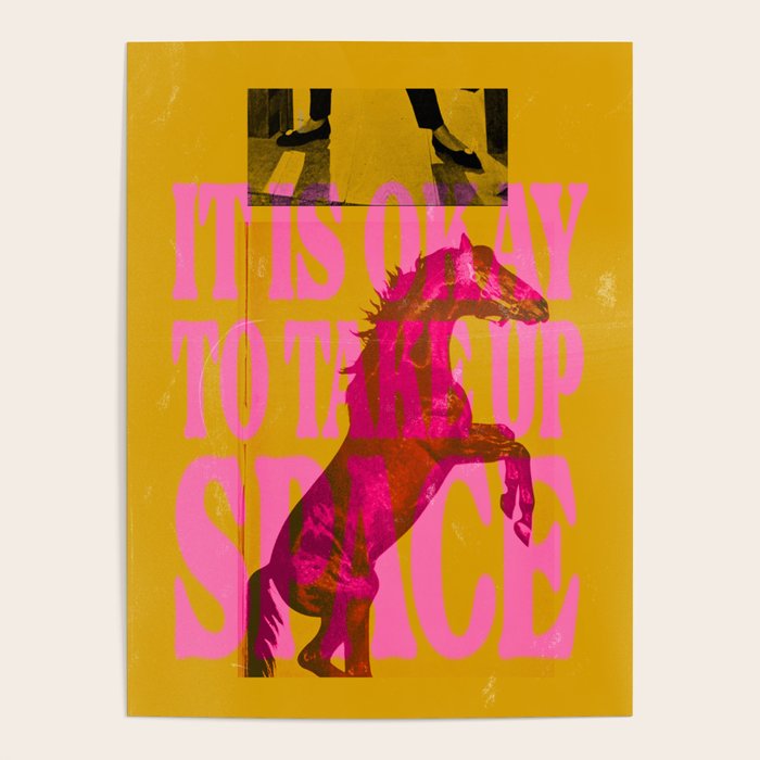 Take Up Space Poster
