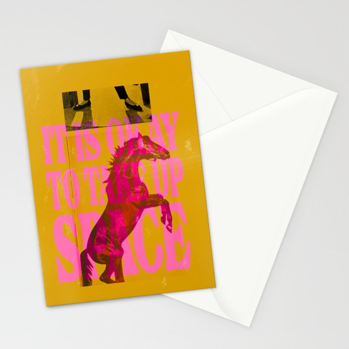 Take Up Space Stationery Card Gallery Image 2