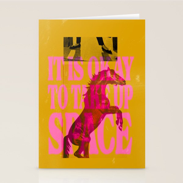 Take Up Space Stationery Card Gallery Image 2