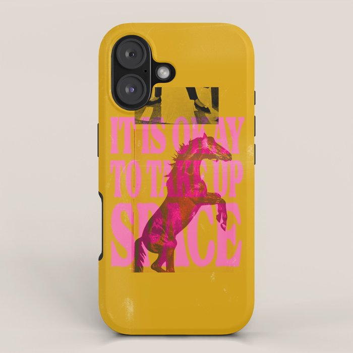 Take Up Space iPhone Case Gallery Image 1