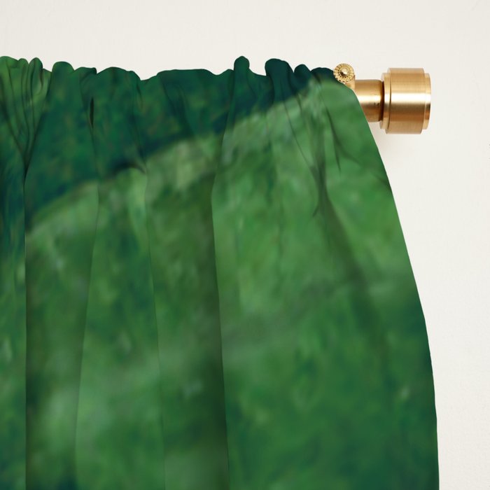Monstera Leaf Window Curtain Gallery Image 2