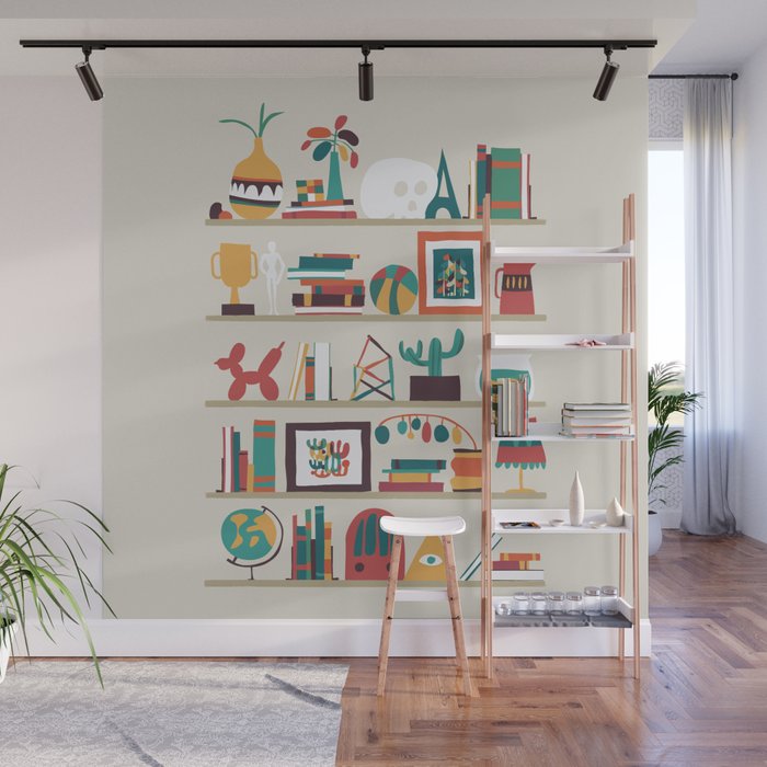 The shelf Wall Mural Gallery Image 1