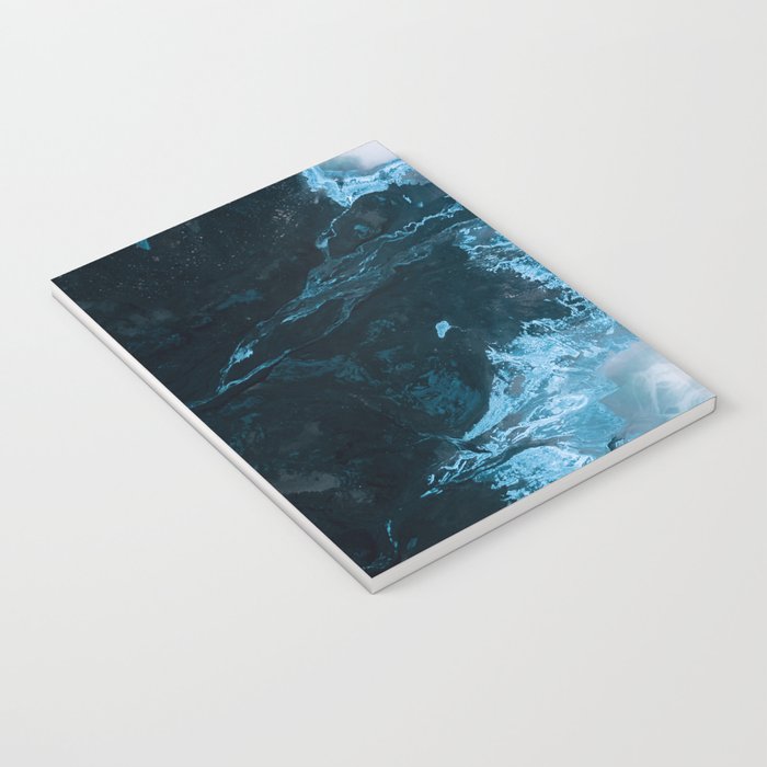 Abstract Lake in Iceland Notebook Gallery Image 3