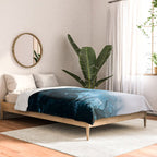 Abstract Lake in Iceland Comforter Gallery Image 2