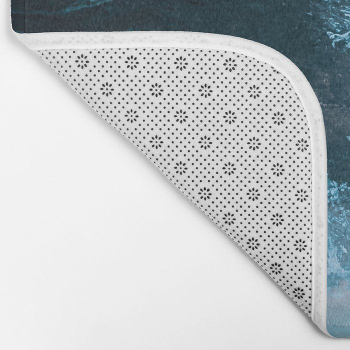 Abstract Lake in Iceland Bath Mat Gallery Image 2