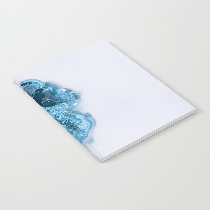 Abstract Lake in Iceland Notebook Gallery Image 2