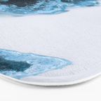 Abstract Lake in Iceland Bath Mat Gallery Image 3