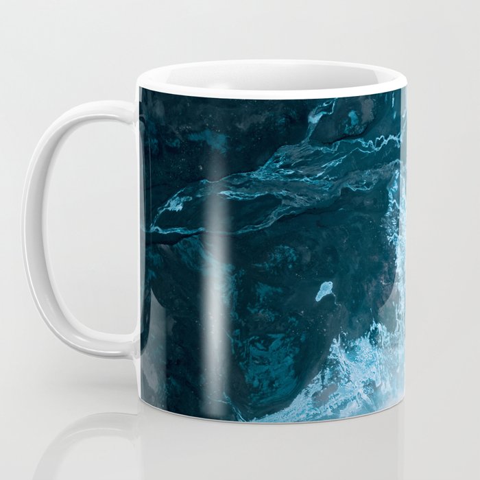 Abstract Lake in Iceland Coffee Mug Gallery Image 3