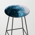 Abstract Lake in Iceland Stool Gallery Image 2