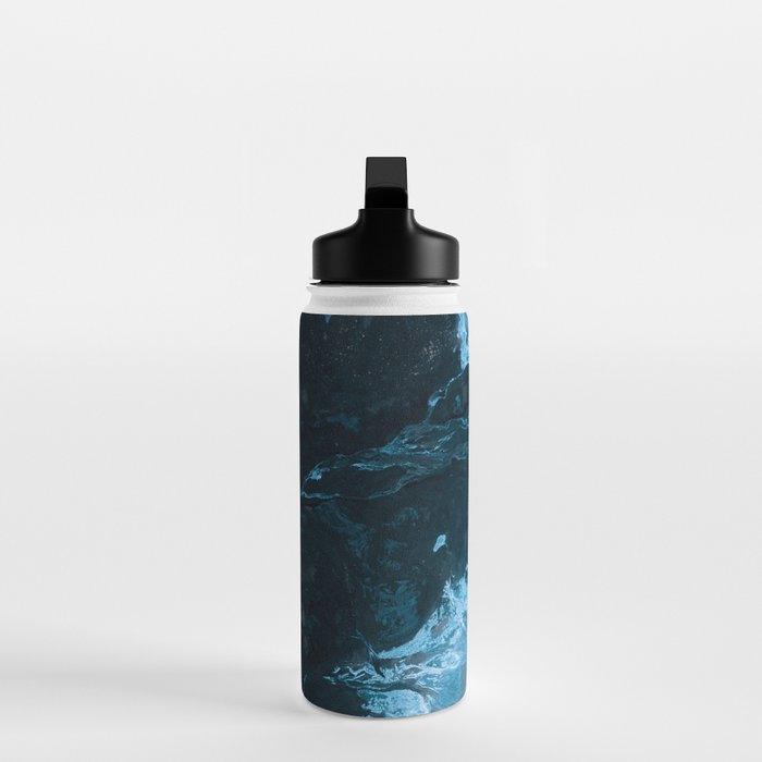 Abstract Lake in Iceland Water Bottle Gallery Image 3