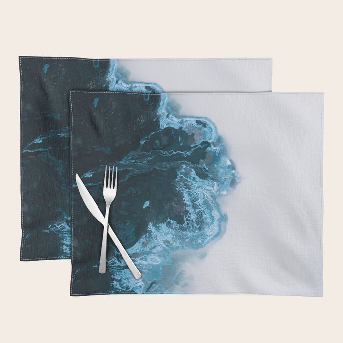 Abstract Lake in Iceland Placemat Gallery Image 1