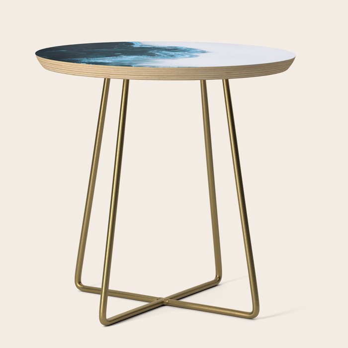 Abstract Lake in Iceland Side Table Gallery Image 1