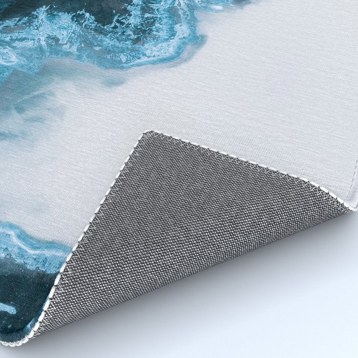 Abstract Lake in Iceland Rug Gallery Image 4