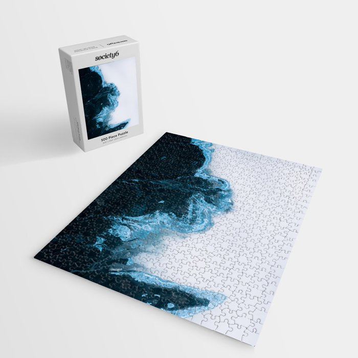 Abstract Lake in Iceland Jigsaw Puzzle Gallery Image 2