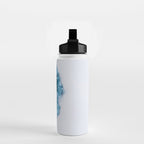 Abstract Lake in Iceland Water Bottle Gallery Image 2