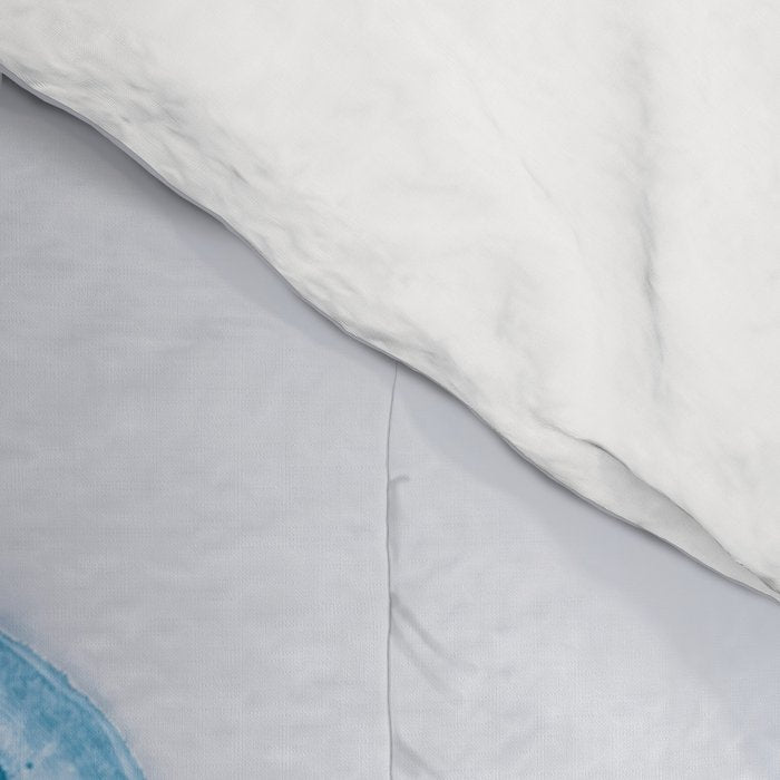 Abstract Lake in Iceland Comforter Gallery Image 4