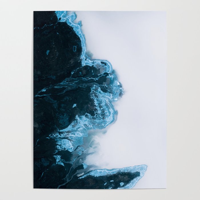 Abstract Lake in Iceland Poster Gallery Image 4