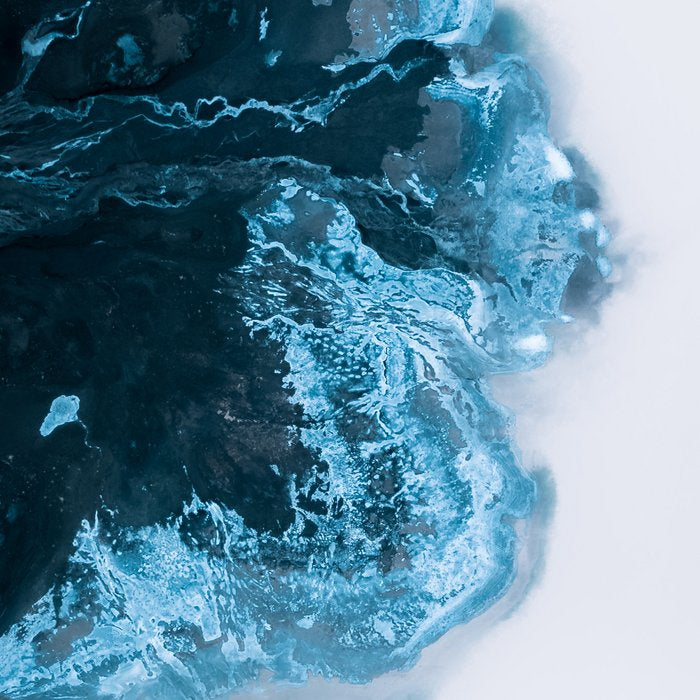 Abstract Lake in Iceland Coffee Mug Gallery Image 2