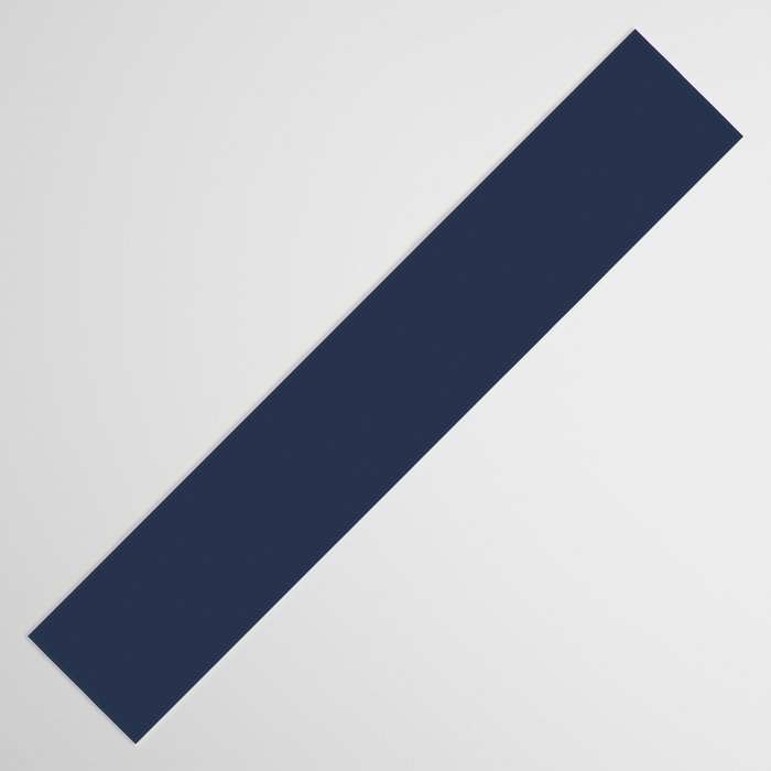 INDIGO BLUE Deep Navy solid color Table Runner Gallery Image 3