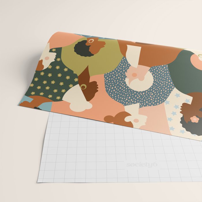 Women empowerment movement Wrapping Paper Gallery Image 2