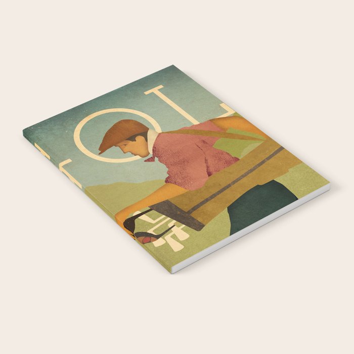 Vintage Golf Notebook Gallery Image 2