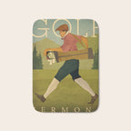 Vintage Golf Bath Mat Gallery Image 1