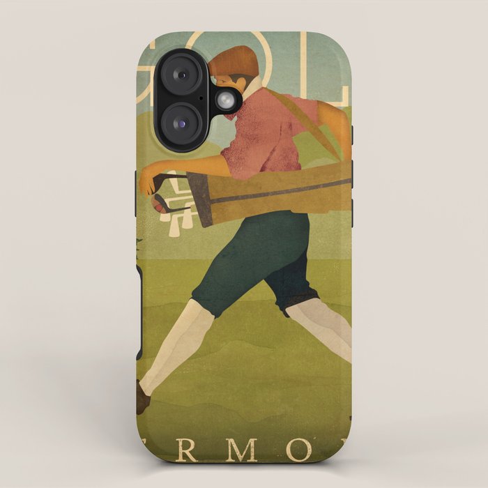 Vintage Golf iPhone Case Gallery Image 1