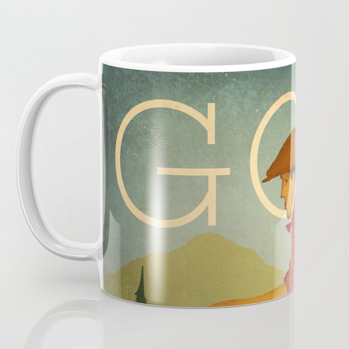 Vintage Golf Coffee Mug Gallery Image 3