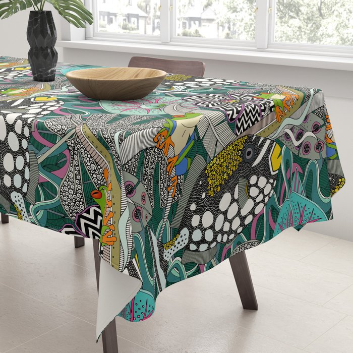 ASHA green Tablecloth Gallery Image 3