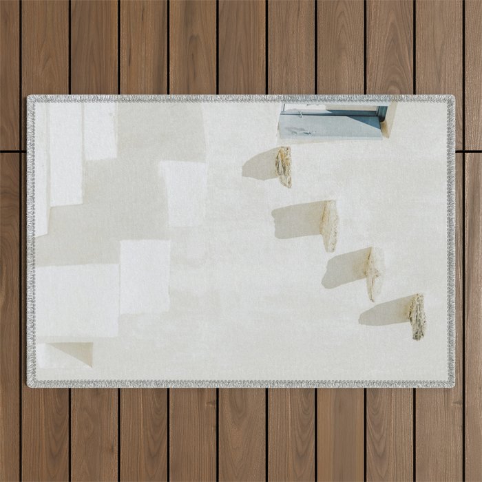 Greece Wall Art Outdoor Rug