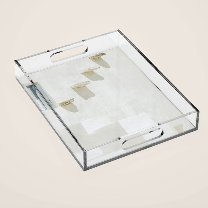 Greece Wall Art Acrylic Tray Gallery Image 1
