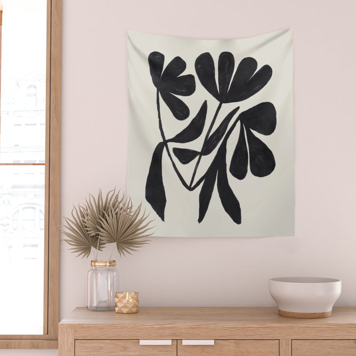 Tulip Fossil  Wall Tapestry Gallery Image 2