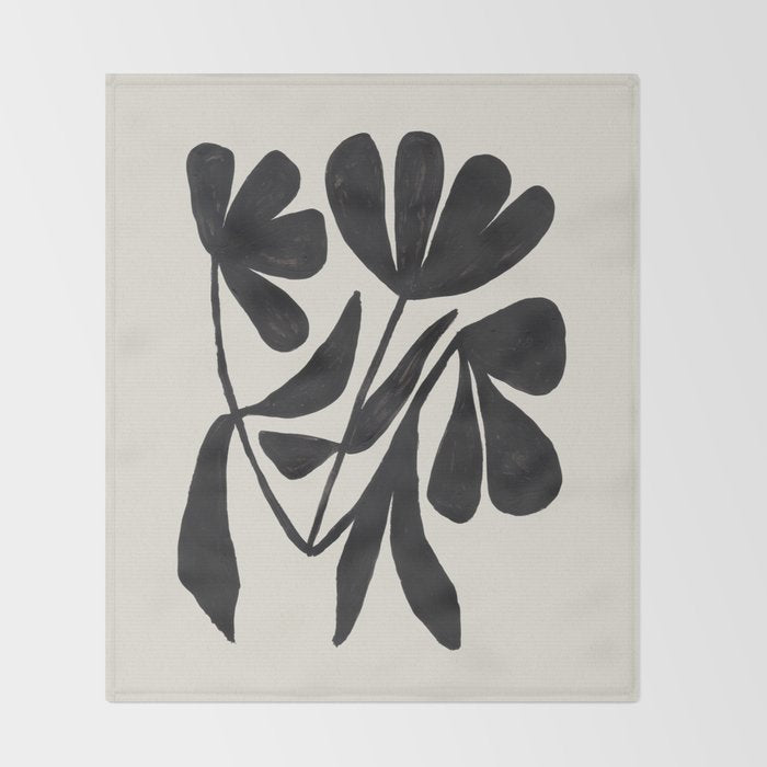 Tulip Fossil  Throw Blanket Gallery Image 2