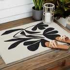 Tulip Fossil  Outdoor Rug Gallery Image 2