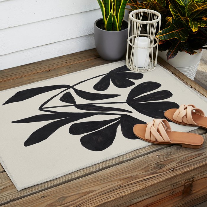 Tulip Fossil  Outdoor Rug Gallery Image 2