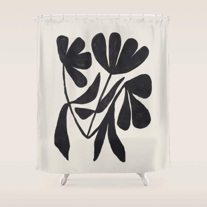 Tulip Fossil  Shower Curtain Gallery Image 1